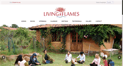 Desktop Screenshot of living-flames.com